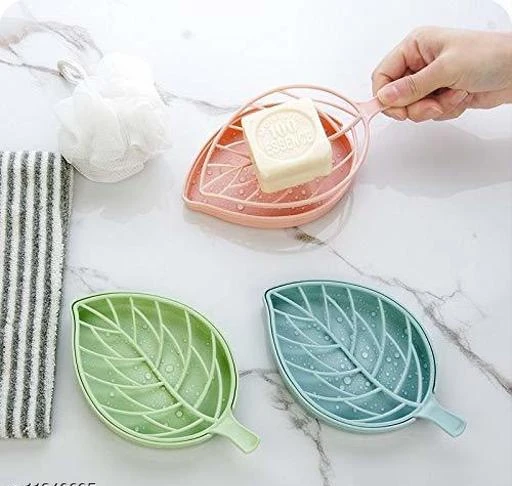 Checkout this latest Soap Holders & Dispensers
Product Name: *Leaf Shape Designer Soap Tray (3 Pcs)*
Product Height: 2 Cm
Net Quantity (N): Pack Of 3
Easy Returns Available In Case Of Any Issue


SKU: Soap Dish 3 Pcs (Multi)
Code: -11240695-

Catalog Name: Designer Spice Racks
CatalogID_2098299
M01-C39-SC2066
.