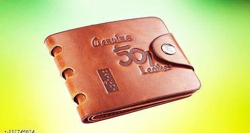 Trendy 501 Leather Wallet (Men's Purse)