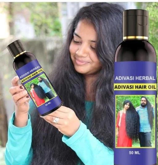 fcityin  Adivasi Herbal Hair Oil Premium Hair Growth Oil Hair Oil 60 Ml