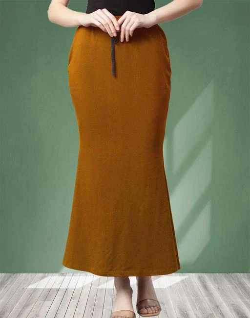 Saree Shapewear Petticoat for Women, Cotton Blended,Petticoat,Skirts for  Women,Shape Wear Dress for Saree