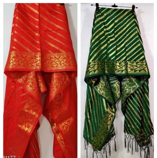 Checkout this latest Dupattas
Product Name: *Free Mask Trendy Women's Dupattas Vol 1*
Fabric: Banarasi Silk
Pattern: Woven Design
Multipack: 1
Color: Varible (Product Dependent)
Sizes: Free Size (Length Size: 2.25 m)
Country of Origin: India
Easy Returns Available In Case Of Any Issue


Catalog Rating: ★3.9 (66)

Catalog Name: Trendy Women's Dupattas Vol 1
CatalogID_2130684
C74-SC1006
Code: 745-11370762-6741