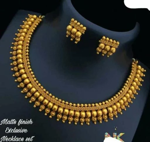 Checkout this latest Jewellery Set
Product Name: *Feminine Graceful Jewellery Set*
Base Metal: Alloy
Plating: Gold Plated
Stone Type: No Stone
Type: Necklace and Earrings
Multipack: 1
Country of Origin: India
Easy Returns Available In Case Of Any Issue


SKU: FGJS_1
Supplier Name: PARI JEWELL

Code: 504-11432334-2001

Catalog Name: Feminine Graceful Jewellery Sets
CatalogID_2145676
M05-C11-SC1093