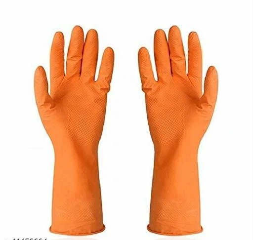 Checkout this latest Cleaning Gloves
Product Name: *Cleaning Gloves Reusable Rubber Hand Gloves, Stretchable Gloves for Washing Cleaning Kitchen Garden-1 Pair*
Material: Rubber
Country of Origin: India
Easy Returns Available In Case Of Any Issue


SKU: 1 pair orange gloves
Supplier Name: Shreeji Creation

Code: 271-11452604-243

Catalog Name: Graceful Cleaning Gloves
CatalogID_2150872
M08-C26-SC1750
