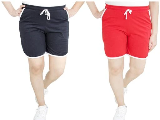 Checkout this latest Shorts
Product Name: *Neska Moda Pack Of 2 Women Solid Black And Red Cotton Boxer Shorts With 2 Side Pocket -XB318AndXB342*
Fabric: Cotton
Pattern: Solid
Net Quantity (N): 2
Nail the style of the season wearing women solid black and red large size boxer shorts by Neska Moda. Designed with absolute perfection these shorts are made of cotton making them soft against the skin, the shorts comes with two side pocket for added comfort, the drawstring fastening on the waistband promises an excellent grip and fit all day long. the shorts comes with stylish contrasting side piping keep them trendy and highly fashionable. These pack of 2 shorts are ideal for running, gymimg, bed wear or night wear, daily casual wear, you can teamed up with a pair of white sneakers and a printed top to look your best when you wear them out for a trendy look. proudly make in india product.
Sizes: 
32 (Waist Size: 32 in, Length Size: 16 in, Hip Size: 32 in) 
Country of Origin: India
Easy Returns Available In Case Of Any Issue


SKU: XB318andXB342-NM-BlkRed-L-1Set-310
Supplier Name: TOPNTOE E-COMMERCE INDIA PRIVATE LIMITED

Code: 874-114885641-9941

Catalog Name: Gorgeous Glamarous Women Shorts
CatalogID_33412180
M04-C08-SC1038