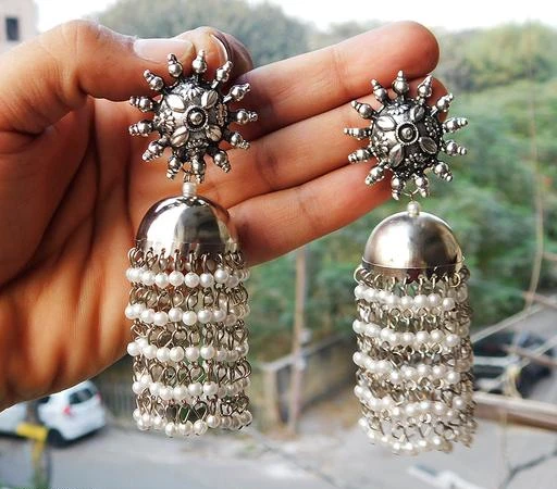 Metal jhumka sale base