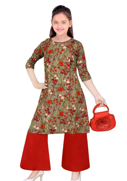 cotton kurtis for 12 years girl