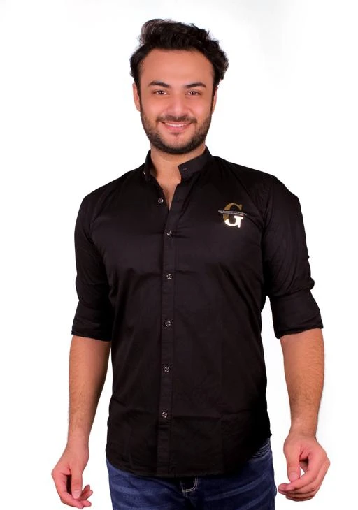 Checkout this latest Shirts
Product Name: *Classic Elegant Men Shirts*
Fabric: Cotton
Sleeve Length: Long Sleeves
Pattern: Printed
Net Quantity (N): 1
Sizes:
M (Chest Size: 38 in, Length Size: 28 in) 
L (Chest Size: 40 in, Length Size: 29 in) 
XL (Chest Size: 42 in, Length Size: 30 in) 
Name: black shirts/ mandarin collar shirts black color/ Chinese collar black shirts/black shirts for men/ mandarin black shits Fabric: Cotton Blend Sleeve Length: Long Sleeves Pattern: Solid Net Quantity (N): 1 Sizes: M (Chest Size: 38 in, Length Size: 28 in)  L (Chest Size: 40 in, Length Size: 29 in)  XL (Chest Size: 42 in, Length Size: 30 in)
Country of Origin: India
Easy Returns Available In Case Of Any Issue


SKU: wB_9VeKh
Supplier Name: SDK TEX FAB

Code: 515-115549725-9901

Catalog Name: Classic Elegant Men Shirts
CatalogID_33623172
M06-C14-SC1206