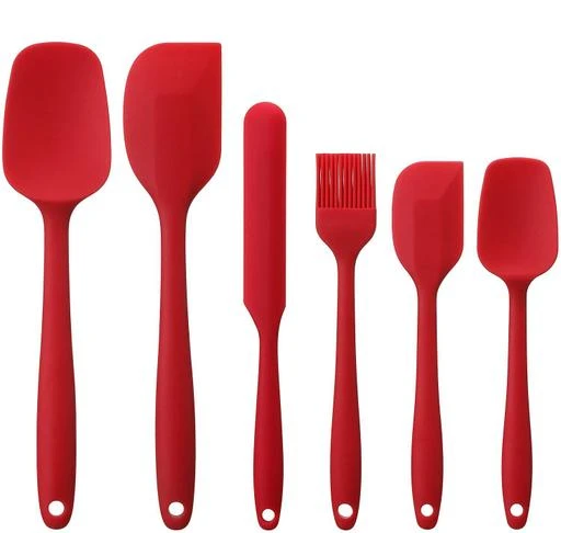 Checkout this latest Spatulas
Product Name: *Spinfluencs Silicone Spatula Set 6 piece sets of baking tools Stainless Steel Core scratch free heat resistant silicone scraper shovel for Cooking, Baking and Mixing (Red -Set Of-06)*
Material: Silicon
Product Breadth: 15 Cm
Product Height: 1.5 Cm
Product Length: 25 Cm
Net Quantity (N): Pack Of 6
The product is made of 100% food grade silica gel and stainless steel cor, has high toughness? Corrosion resistance and stabilit?With FDA approved and BPA free,make your cooking always safe and health Silicone scraper edge and surface soft?Overall toughness and firmness?Double-sided radian design of cutter head 90? design suitable for right angle/45? design suitable for round corne?Suitable for different radian utensils, clean scraping without residue Stainless steel core integral design, not easy to be deformed, firm and durable, integral molding design , easy to clean, Hanging hole design, convenient storage These heat resistant cooking tools can beused up to 464?.No matter you want to bake, cook, stir or scoop, this seamless 6-piece silicone spatula set will meet all your kitchen needs and enable you to enjoy the fun of cooking Silicone Spatula can be cleaned in the same way as regular cooking utensils, either by hand or in the dishwasher. Do not use abrasive cleaning pads, as they can scratch the surface of silicone and should be avoided.
Country of Origin: India
Easy Returns Available In Case Of Any Issue


SKU: SPSR-01
Supplier Name: Spinfluencs

Code: 063-115871931-999

Catalog Name: Unique Spatulas
CatalogID_33726116
M08-C23-SC2296