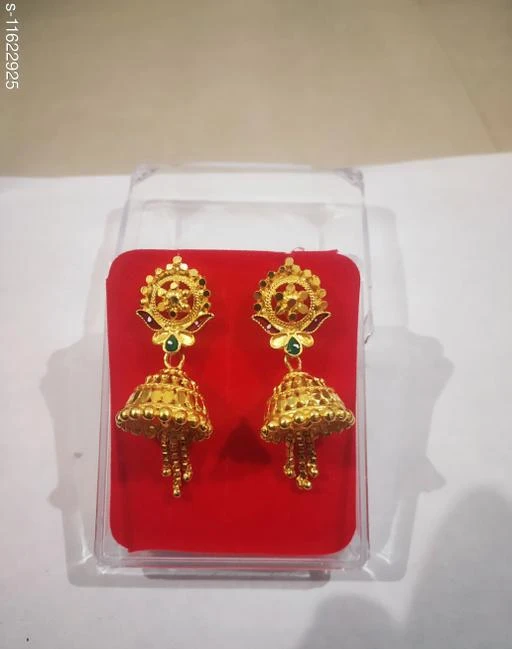Checkout this latest Earrings & Studs
Product Name: *Elite Glittering Earrings*
Base Metal: Alloy
Plating: Gold Plated
Stone Type: No Stone
Type: Jhumkhas
Multipack: 1
Country of Origin: India
Easy Returns Available In Case Of Any Issue


SKU: DvXD
Supplier Name: Gini Enterprises

Code: 721-11622925-243

Catalog Name: Elite Graceful Earrings
CatalogID_2192603
M05-C11-SC1091