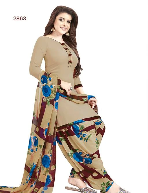 Checkout this latest Suits
Product Name: *Synthetic Patiyala Printed Beige & Blue Dress Material*
Top Fabric: Synthetic + Top Length: 2.25 Meters
Bottom Fabric: Cotton + Bottom Length: 2.5 Meters
Dupatta Fabric: Cotton + Dupatta Length: 2.25 Meters
Lining Fabric: Cotton
Type: Un Stitched
Pattern: Solid
Net Quantity (N): Single
Country of Origin: India
Easy Returns Available In Case Of Any Issue


SKU: 2863A
Supplier Name: Suits_Villa

Code: 453-11654829-978

Catalog Name: Banita Graceful Salwar Suits & Dress Materials
CatalogID_2200439
M03-C05-SC1002