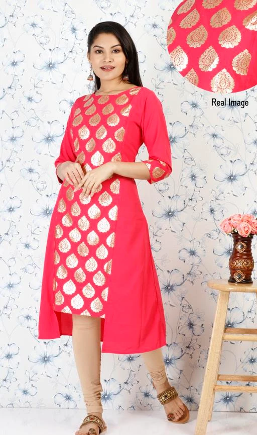 Checkout this latest Kurtis
Product Name: *ALC Creation Alluring Polyester Printed Kurtis*
Fabric: Polyester
Sleeve Length: Three-Quarter Sleeves
Pattern: Printed
Combo of: Single
Sizes:
M, L, XL, XXL
Country of Origin: India
Easy Returns Available In Case Of Any Issue


SKU: ALC4007PCH
Supplier Name: ALCC

Code: 403-1169826-219

Catalog Name: Laayna Alluring Polyester Printed Kurtis Vol 1
CatalogID_145977
M03-C03-SC1001