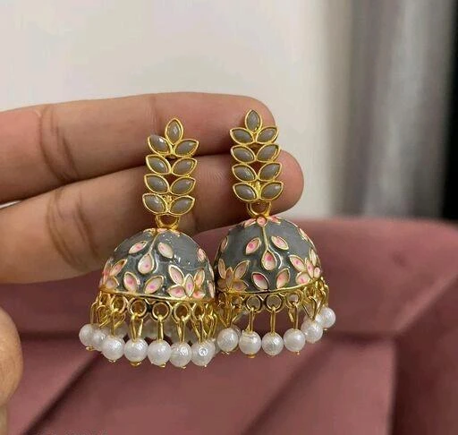 Gold Square Cube Hoops Huggies Buy Gold Square Cube Hoops Huggies Online  Cheap Jhumka Earrings Online Shopping Earrings  Shop From The Latest  Collection Of Earrings For Women  Girls Online Buy