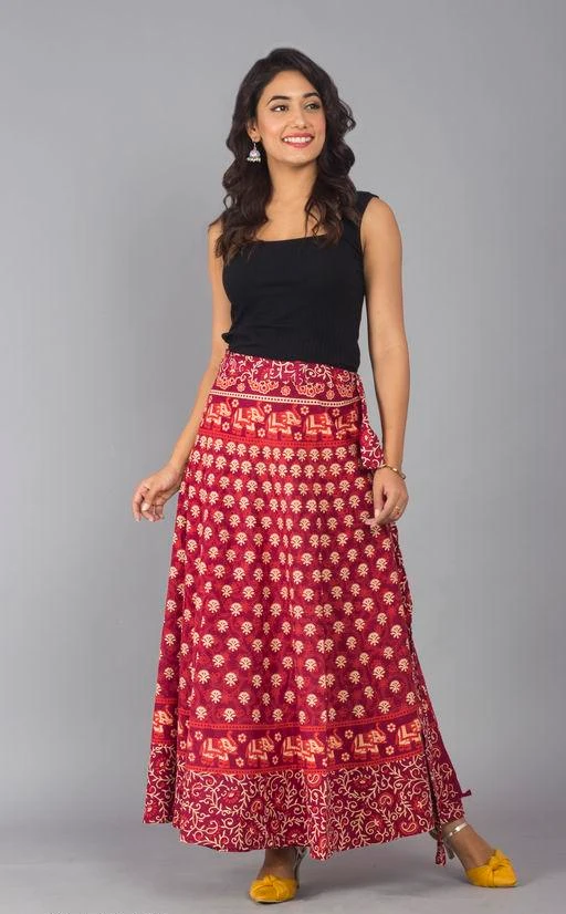 Buy Block Print Leheriya Women Long Skirt Online in India  Etsy