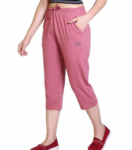 Buy Capri Pants With Skirtwomens Cotton Capri Pantsloose Capri Online in  India  Etsy