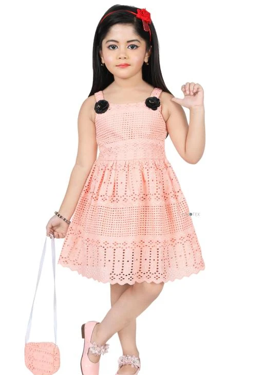 Checkout this latest Frocks & Dresses
Product Name: *Linotex Baby Girls Frock Dress *
Fabric: Cotton Blend
Sleeve Length: Sleeveless
Pattern: Embroidered
Net Quantity (N): Single
Sizes:
2-3 Years (Bust Size: 18 in, Length Size: 26 in) 
3-4 Years (Bust Size: 19 in, Length Size: 27 in) 
4-5 Years (Bust Size: 20 in, Length Size: 28 in) 
5-6 Years (Bust Size: 21 in, Length Size: 29 in) 
6-7 Years (Bust Size: 22 in, Length Size: 30 in) 
Dress your little girl with this high quality dress From Linotex available with a reasonable & nominal rate.This Cotton based Top, Pant with Style Jacket Dress have a variety of colour with Hand bag in hand and can make your girl shine like a star. Size available from 2Years-7 Years.
Country of Origin: India
Easy Returns Available In Case Of Any Issue


SKU: BF-918
Supplier Name: Rubas Fashion

Code: 104-118295239-997

Catalog Name: Pretty Stylus Girls Frocks & Dresses
CatalogID_34518631
M10-C32-SC1141