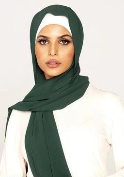 Stylish And Comfortable peacock hijab 