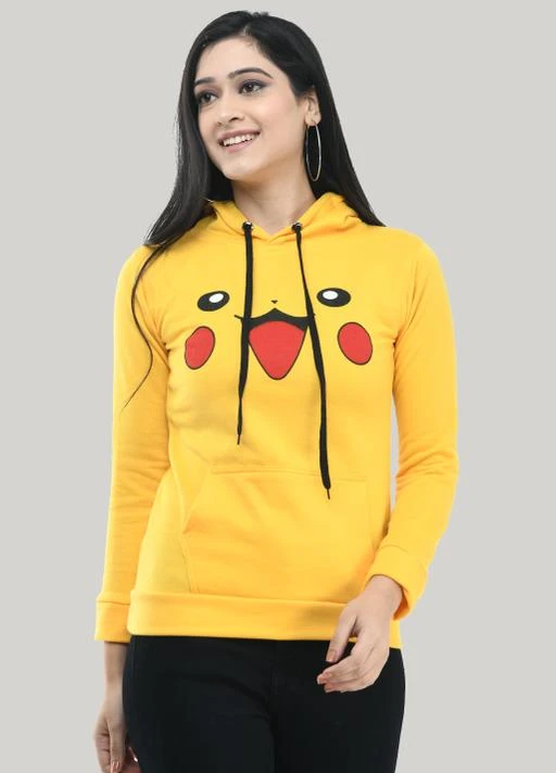 Checkout this latest Sweatshirts
Product Name: *Trendy Full Sleeve Printed Women Sweatshirt Yellow*
Fabric: Cotton Blend
Sleeve Length: Long Sleeves
Pattern: Printed
Net Quantity (N): 1
Sizes:
S (Bust Size: 34 in, Length Size: 24 in) 
M, L, XL
Country of Origin: India
Easy Returns Available In Case Of Any Issue


SKU: Pikachu_S
Supplier Name: Garment2fashion

Code: 413-11870658-519

Catalog Name: Classy Ravishing Women Sweatshirts
CatalogID_2253785
M04-C07-SC1028