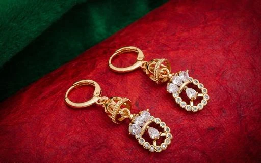 Buy Diamond Earrings  14k Gold Diamond Earrings  Valentines Day Online in  India  Etsy