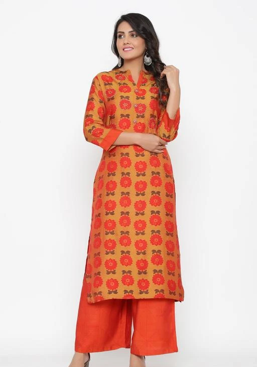 Checkout this latest Kurta Sets
Product Name: *Women Silk A-line Printed Long Kurti With Palazzos*
Kurta Fabric: Silk
Bottomwear Fabric: Silk
Fabric: Silk
Sleeve Length: Three-Quarter Sleeves
Set Type: Kurta With Bottomwear
Bottom Type: Palazzos
Pattern: Printed
Multipack: Single
Sizes:
M (Bust Size: 38 in, Kurta Length Size: 46 in, Bottom Length Size: 38 in) 
L (Bust Size: 40 in, Kurta Length Size: 46 in, Bottom Length Size: 38 in) 
XL (Bust Size: 42 in, Kurta Length Size: 46 in, Bottom Length Size: 38 in) 
Country of Origin: India
Easy Returns Available In Case Of Any Issue



Catalog Name: Women Silk A-line Printed Long Kurti With Palazzos
CatalogID_2265869
C74-SC1853
Code: 318-11918774-9914