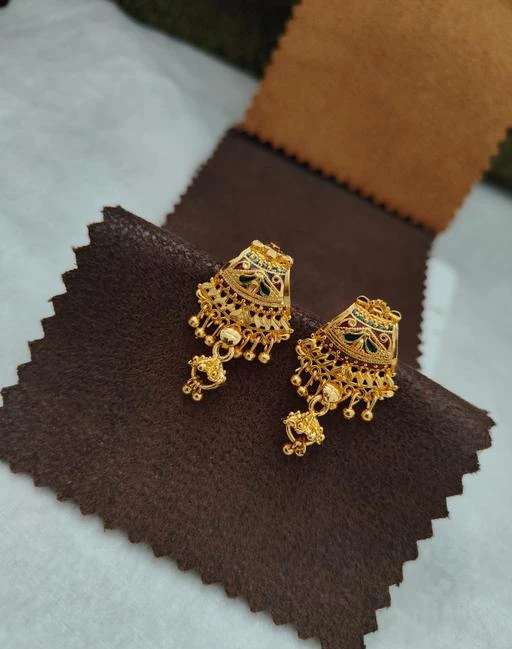 Checkout this latest Earrings & Studs
Product Name: *Wonderful Earrings & Studs*
Base Metal: Brass
Plating: 1Gram Gold
Sizing: Non-Adjustable
Stone Type: No Stone
Type: Drop Earrings
Net Quantity (N): 1
Latest Earrings For Women - Our Shop Presents These Crystal Stylish Fancy Party Wear Earrings For Women And Girls. A Designer Pair Of Earrings For Women And Girls That Will Make You Feel Like A Diva. The Color Complements All Outfits & May Be Worn As A Statement Piece To Any Occasion. Our Shop Has a Huge Collection Of the Latest Modern Fashion And Traditional Jewellery Accessories. Our Shop Is a Pioneer Of Imitation Jewellery For Women And designers Crystal, Traditional Jhumka / Jhumki, Ear Studs, Fancy Tops, Traditional Earrings For Women, Fancy Ear Rings, And American Diamond Hangings Earrings For Women And Girls. Buy Trendy, Artificial, And Stylish Jewellery For Women. These Are Also Ideal For Birthday Gifts For Girls, Valentine Gifts For Girlfriend, Wife, Wedding Gifts, And Anniversary Gifts.
Country of Origin: India
Easy Returns Available In Case Of Any Issue


SKU: BGVT 03
Supplier Name: PUSHP CREATION |

Code: 701-119343713-091

Catalog Name: Wonderful Earrings & Studs
CatalogID_34863663
M05-C11-SC1091