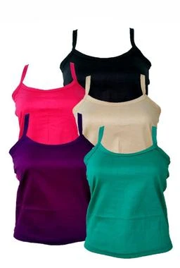 Girls Multicolor Cotton Girls Innerwear Pack Of 6