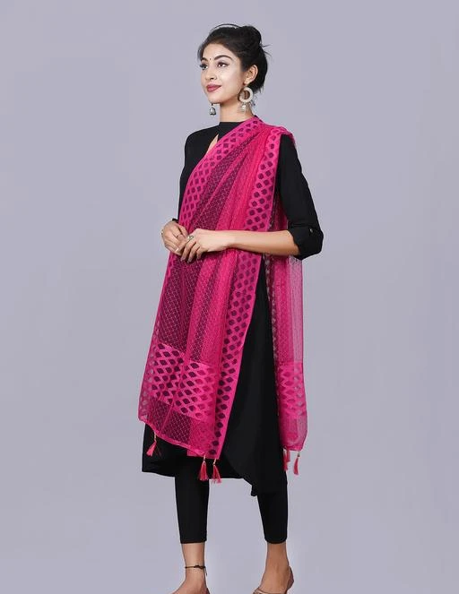 Checkout this latest Dupattas
Product Name: * Versatile Fashionable Women Dupatta *
Fabric: Net
Pattern: Solid
Net Quantity (N): 1
Sizes:Free Size (Length Size: 2.25 m) 
Country of Origin: India
Easy Returns Available In Case Of Any Issue


SKU: Net_Rani_(3)
Supplier Name: Pinkcity style

Code: 191-11985109-393

Catalog Name: Versatile Fashionable Women Dupattas
CatalogID_2281756
M03-C06-SC1006