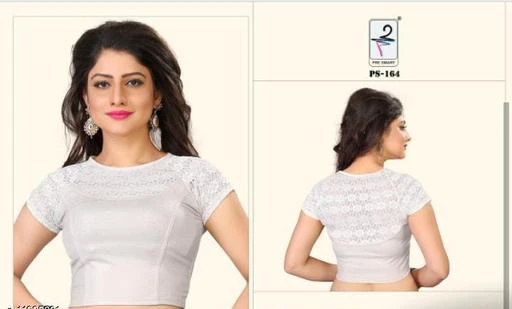 Checkout this latest Blouse (Deleted)
Product Name: *Aakarsha Voguish Women Blouses*
Fabric: Lycra
Sleeve Length: Short Sleeves
Pattern: Self-Design
Net Quantity (N): 1
Sizes:
30 (Bust Size: 28 in, Length Size: 15 in) 
32 (Bust Size: 28 in, Length Size: 15 in) 
34 (Bust Size: 28 in, Length Size: 15 in) 
36 (Bust Size: 28 in, Length Size: 15 in) 
Free Size (Bust Size: 28 in, Length Size: 15 in) 
Country of Origin: India
Easy Returns Available In Case Of Any Issue


SKU: PS - 164 SILVER
Supplier Name: Fashion kit

Code: 652-11995001-894

Catalog Name: Banita Drishya Women Readymade Blouse
CatalogID_2283977
M03-C06-SC1007