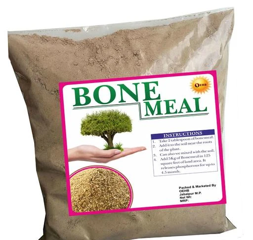 Checkout this latest Fertilizers
Product Name: *OEHB 100% Organic Premium Quality Bone Meal 4.8kg*
Form Factor: Granules
Product Breadth: 18 Cm
Product Height: 14 Cm
Product Length: 22.5 Cm
Net Quantity (N): Pack Of 1
Country of Origin: India
Easy Returns Available In Case Of Any Issue


SKU: BONE MEAL 4.8kg
Supplier Name: ORGANIC ERA HERBAL AND BIOTECH

Code: 361-11999009-084

Catalog Name: Essential Fertilizer & Soil
CatalogID_2285039
M08-C26-SC1608