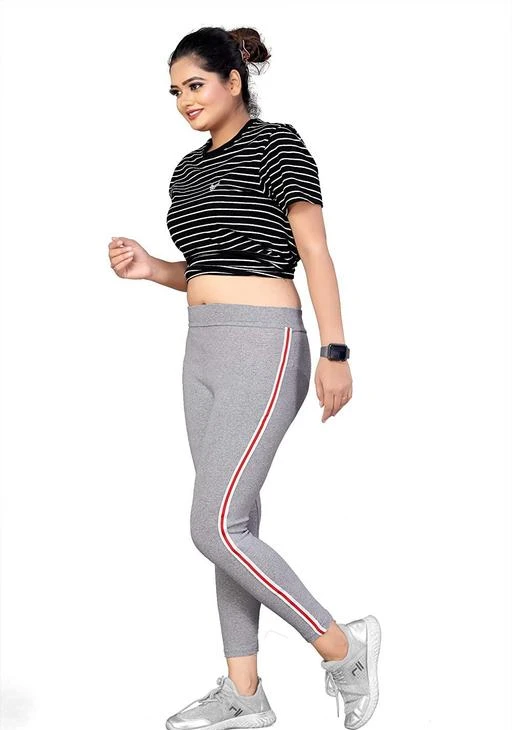 C9 Airwear Womens Track Pant for Gym wearYoga Wear With Knee Stripe   Red Buy C9 Airwear Womens Track Pant for Gym wearYoga Wear With Knee  Stripe  Red Online at Best