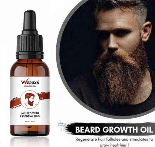 Checkout this latest Beard Oil
Product Name: *Weroxa Beard Growth Oil- Advance And Powerful Beard Growth oil*
Product Name: Weroxa Beard Growth Oil- Advance And Powerful Beard Growth oil
Net Quantity (N): 1
Weroxa Beard Growth Oil- Advance And Powerful Beard Growth oil
Country of Origin: India
Easy Returns Available In Case Of Any Issue


SKU: 30 ml BEARD OIL
Supplier Name: Avira-Enterprise

Code: 931-120050552-991

Catalog Name:  Advanced Soothing Beard Oil & Wax
CatalogID_35105847
M07-C45-SC1819
