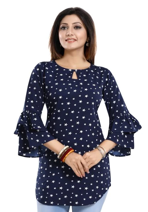 Crepe short cheap kurtis