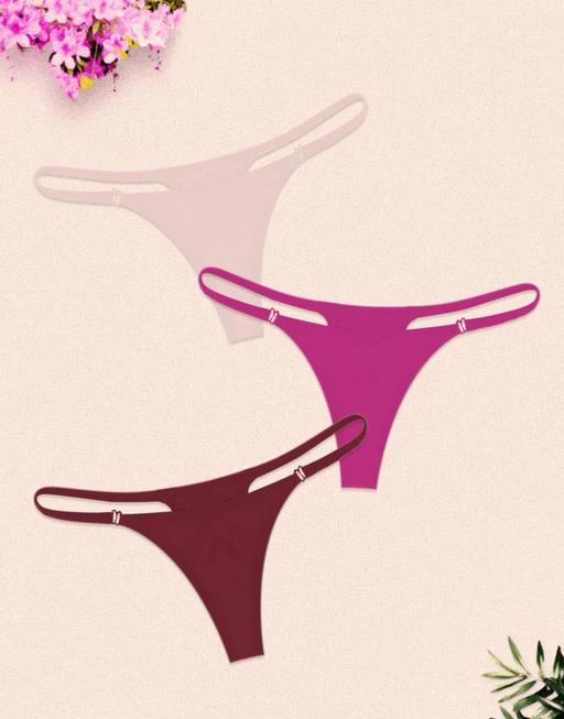  Women Sexy Ladies Briefs Net Panty Underwear Thong For