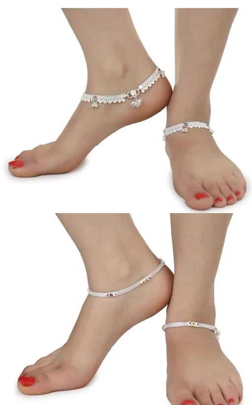 Checkout this latest Anklets & Toe Rings
Product Name: *AanyaCentric 2 Pair Payal Combo Sizzling Charming Women Anklets *
Base Metal: Alloy
Plating: Silver Plated
Type: Chain Anklet
Sizes:Free Size
Country of Origin: India
Easy Returns Available In Case Of Any Issue


SKU: ACIA2388
Supplier Name: Aanya Centric

Code: 184-12071897-9481

Catalog Name: AanyaCentric 2 Pair Payal Combo Sizzling Charming Women Anklets 
CatalogID_2303390
M05-C11-SC1098