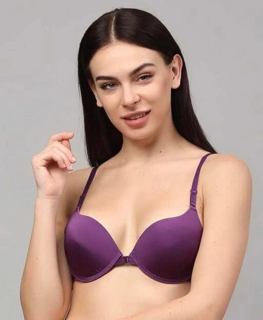  Sg Style Women Heavy Padded Underwired Push Up Bra Front Open