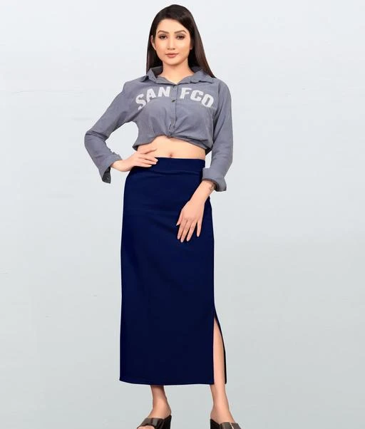  Women Slim Fit Saree Shapewear Body Shaper Petti Coat / Stylish