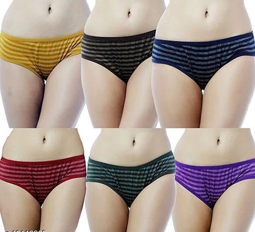 Women Cotton Panty pack of 6