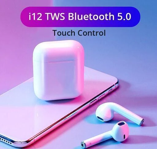 Checkout this latest Bluetooth Headphones & Earphones
Product Name: *I12 TWS Wireless Stereo Earphones Bluetooth Headphones Airpods Bluetooth Headset (White, In the Ear)Bluetooth Headphones & Earphones*
Product Name: I12 TWS Wireless Stereo Earphones Bluetooth Headphones Airpods Bluetooth Headset (White, In the Ear)Bluetooth Headphones & Earphones
Material: Plastic
Type: TWS
Net Quantity (N): 1
Color: White
Mic: Yes
I12 TWS Wireless Stereo Earphones Bluetooth Headphones Airpods Bluetooth Headset (White, In the Ear)Bluetooth Headphones & Earphones
Sizes: 
Free Size
Country of Origin: India
Easy Returns Available In Case Of Any Issue


SKU: v03SHcIs
Supplier Name: FASHION BHOOMI

Code: 204-121864026-999

Catalog Name:  Bluetooth Headphones & Earphones
CatalogID_35704349
M11-C36-SC1374