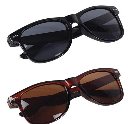 Checkout this latest Sunglasses
Product Name: *Classic Unisex UV 400 Protected Sunglasses Latest for Men Women Boys Girls Cooling Stylish Goggles(SET OF 2)*
Net Quantity (N): 1
Sizes:Free Size
loister Sunglasses for men women boys girls latest and stylish is the first choice of everyone be it a home, office, holiday at beach vacation, or it is a hill station weekend with dear ones, Sunglasses for men women latest and stylish are the cooling goggles for men women boys girls can be used everywhere no matter in office or at home, outside or at gym or yoga classes or in coaching classes or in school college campus just WoW your chaps with the latest sunglasses for mens womens boys and girls combo and stylish in black color lenses and black frame with the material made up of metal and plastic, shiny hinge, comfortable nose pads, light weight temples and whats more the prices are also under 200 for single pair of sunglass
Country of Origin: India
Easy Returns Available In Case Of Any Issue


SKU: 2COMBO5
Supplier Name: pansuriya gift shop

Code: 372-122208755-994

Catalog Name: Fashionable Trendy Men Sunglasses
CatalogID_35799109
M05-C12-SC1226