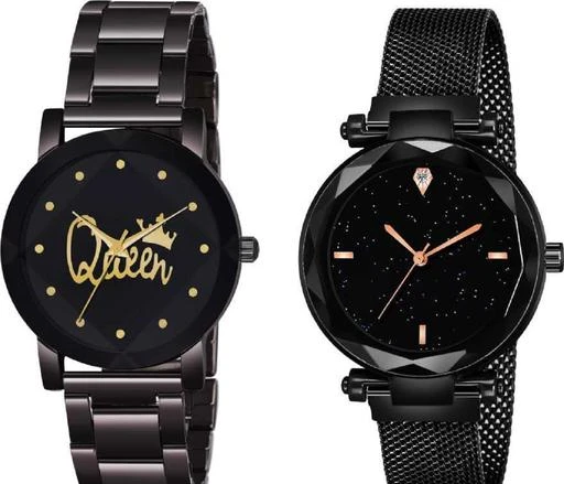 Checkout this latest Watches
Product Name: *MMD NX_Crystal-Queen-BD-Chain-Women and Luxury Mesh Magnet Buckle Starry Black 4 figar Watch New Fashion Analog Watch *
Strap Material: Metal
Display Type: Analogue
Size: Free Size
Multipack: 2
Country of Origin: India
Easy Returns Available In Case Of Any Issue


Catalog Rating: ★3.6 (16)

Catalog Name: Classic Women Watches
CatalogID_2347120
C72-SC1087
Code: 692-12242476-819