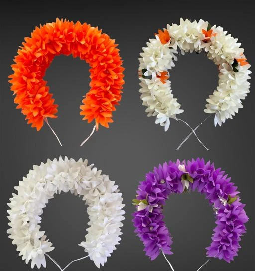  - Artificial Flower For Women Accessory Bridal Hair Garland Juda  Gajra