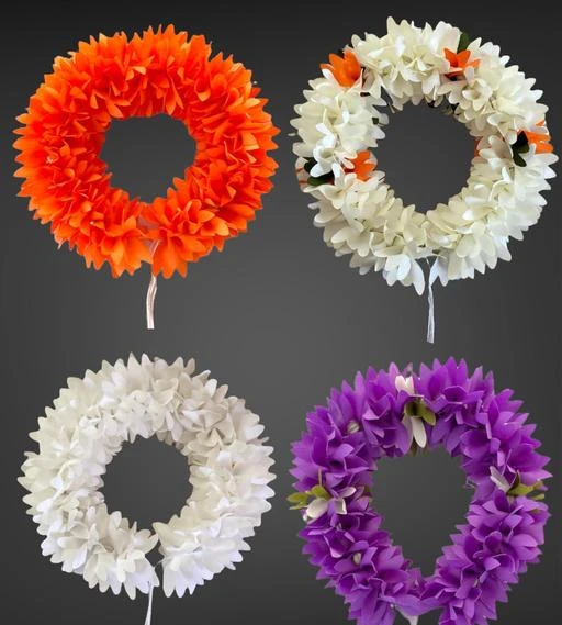 Hair Bun Gajra Flower Artificial Juda Accessories JH2119   wwwjewelpalacein
