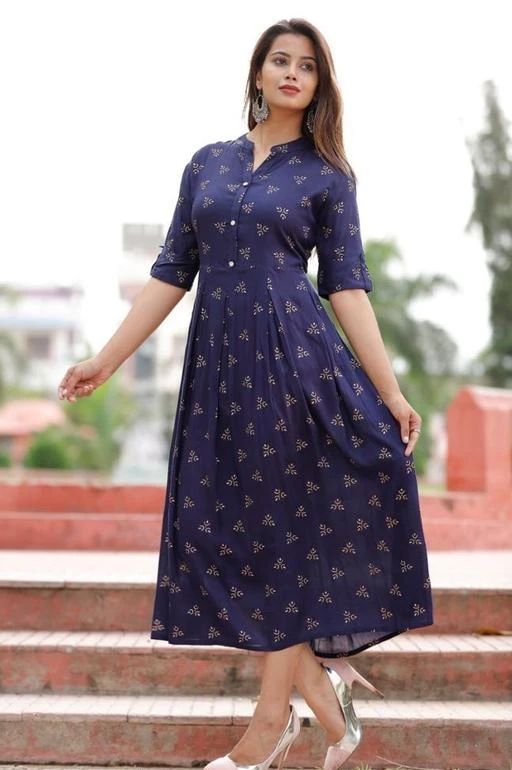 Checkout this latest Kurtis
Product Name: *Women's Printed Rayon Anarkali Kurti*
Fabric: Rayon
Sleeve Length: Short Sleeves
Pattern: Printed
Combo of: Single
Sizes:
XXXL (Bust Size: 44 in, Size Length: 48 in) 
Country of Origin: India
Easy Returns Available In Case Of Any Issue


SKU: AXVN
Supplier Name: JSE Prises

Code: 473-12253085-078

Catalog Name: Myra Alluring Kurtis
CatalogID_2349699
M03-C03-SC1001
