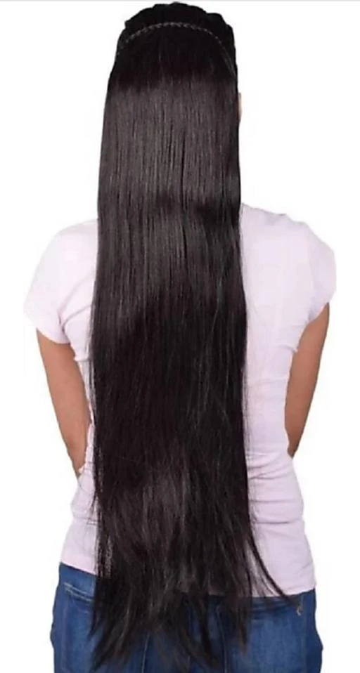 Hair Back Extension In Black