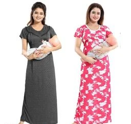 Ankona Cotton Feeding Nighty Feeding Nighty in cotton feeding nighty pure  cotton feeding nighty cotton feeding nighty with zip feeding maternity