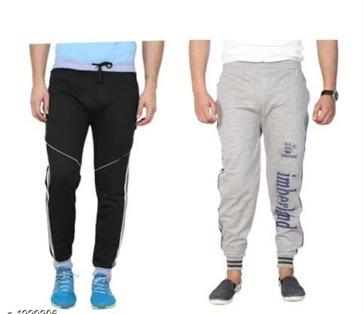Fashion World Mens Efficient Casual Hosiery Track Pants Combo Collection   flybuyin