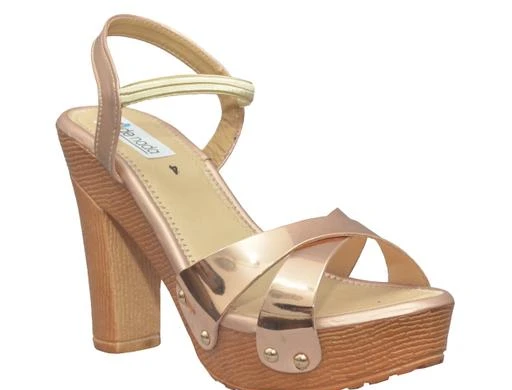 Checkout this latest Heels & Sandals
Product Name: *de nada women rose gold heels*
Material: Syntethic Leather
Sole Material: PVC
Fastening & Back Detail: Backstrap
Pattern: Solid
Sizes: 
IND-3 (Foot Length Size: 23.3 cm) 
IND-4 (Foot Length Size: 23.9 cm) 
IND-5 (Foot Length Size: 24.5 cm) 
IND-6 (Foot Length Size: 25.1 cm) 
IND-7 (Foot Length Size: 25.7 cm) 
Country of Origin: India
Easy Returns Available In Case Of Any Issue


Catalog Rating: ★4 (89)

Catalog Name: Relaxed Trendy Women Heels & Sandals
CatalogID_2360976
C75-SC1061
Code: 574-12296203-4131