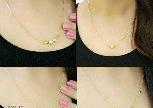 Trendy gold store necklace 2018