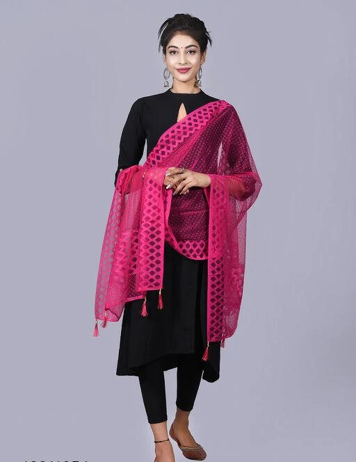Checkout this latest Dupattas
Product Name: *Ravishing Attractive Women Dupattas*
Fabric: Net
Pattern: Woven Design
Net Quantity (N): 1
Sizes:Free Size (Length Size: 2.25 m) 
Country of Origin: India
Easy Returns Available In Case Of Any Issue


SKU: Net_Rani_(2)
Supplier Name: Pinkcity style

Code: 071-12311854-393

Catalog Name: Ravishing Attractive Women Dupattas
CatalogID_2364796
M03-C06-SC1006