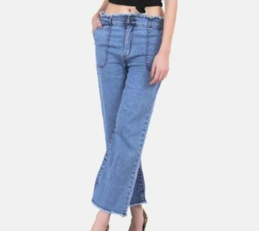 Checkout this latest Jeans
Product Name: *Women Light Blue Jeans Stretchable Regular Mid Rise Denim Women  *
Fabric: Denim
Net Quantity (N): 1
Sizes:
28 (Waist Size: 28 in, Length Size: 35 in) 
30 (Waist Size: 30 in, Length Size: 35 in) 
32 (Waist Size: 32 in, Length Size: 36 in) 
34 (Waist Size: 32 in, Length Size: 36 in) 
Trendy Flying Comfy Stretchable Regular Mid Rise Denim Women Jeans For Girls Name: Trendy Flying Comfy Stretchable Regular Mid Rise Denim Women Jeans For Girls Fabric: Denim Pattern: Solid Net Quantity (N): 1 It has 1 Piece Of Women Denim Plazzo/Palazzo/Palazo Jeans Sizes:  28 (Waist Size: 28 in, Length Size: 35 in)  30 (Waist Size: 30 in, Length Size: 35 in)   Country of Origin: India
Country of Origin: India
Easy Returns Available In Case Of Any Issue


SKU: Women Light Blue Jeans Stretchable Regular Mid Rise Denim Women  
Supplier Name: BAZL ENTERPRISES

Code: 033-123222006-999

Catalog Name: Trendy Feminine Women Jeans
CatalogID_36128719
M04-C08-SC1032