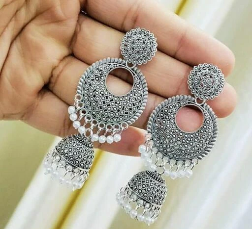 Beautiful Mirror Gold Earrings Under 50 Rupees Earring for Women Wear in  Wedding  Puja